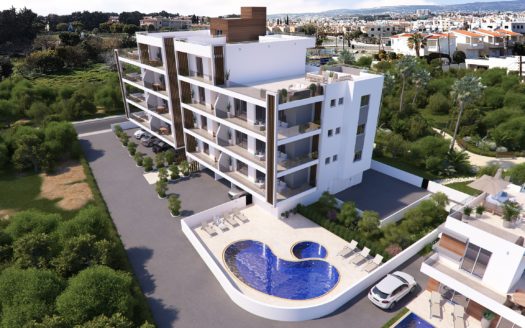 2 Bedroom penthouse for sale- in Kato Paphos