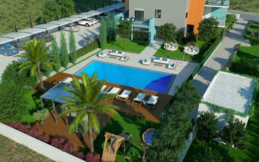 3 bedroom apartment for sale in gated complex with communal swimming pool