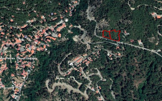 Land for sale in the unique village of Platres