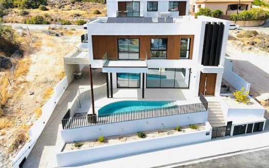 Unique contemporary 3 bedroom house for sale in Germasogeia