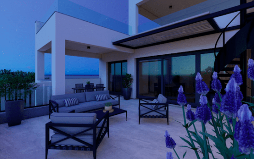 3 bedroom penthouse in Agios Athanasios