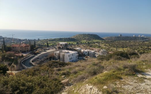 For sale plot with Sea view in Agios Tychonas
