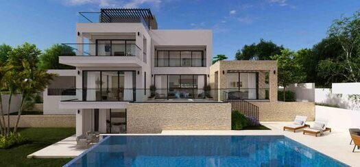 Off-plan 5 bedroom villa for sale in Paphos area