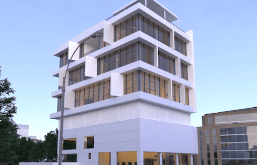4 storey office building for rent