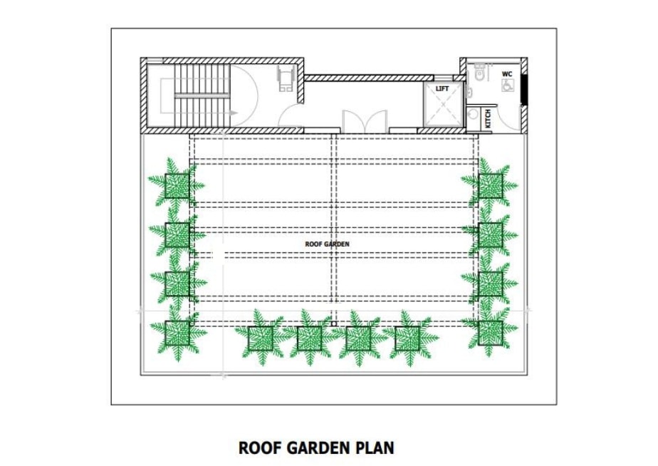 macedon roof garden plans
