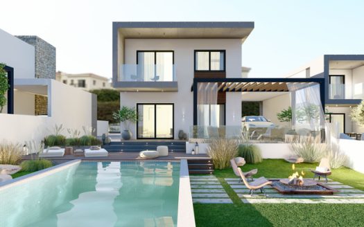 New villa in Pissouri with swimming pool